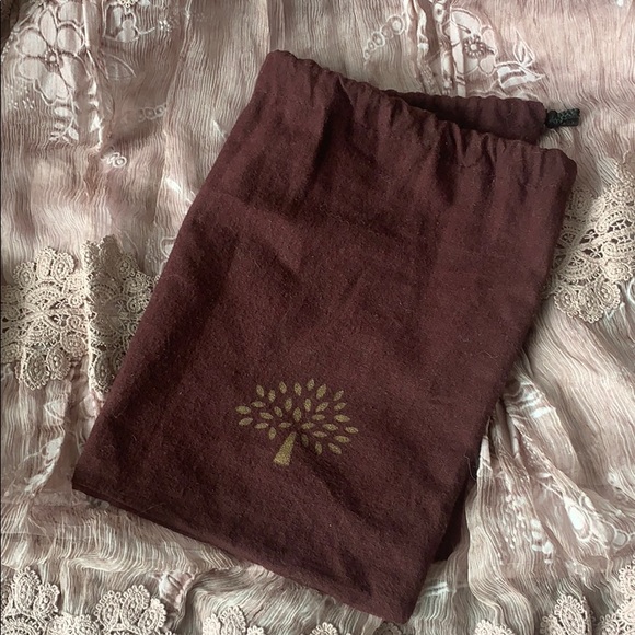 Mulberry Edna Mini Drawstring Red With Dust Bag - Picture 4 of 14